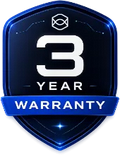3 Year Warranty