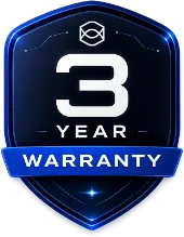 3 Year Warranty