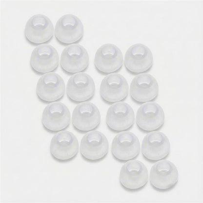 Silicone Replacement Earbud Tips (Clear)