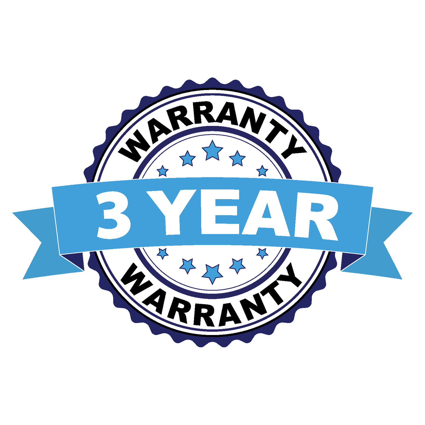 3 Year Warranty