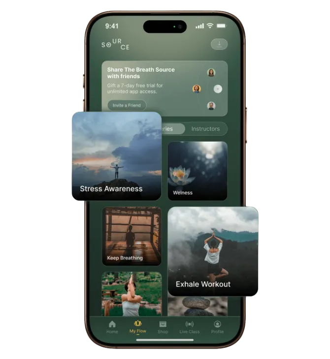 Breathsource App Preview